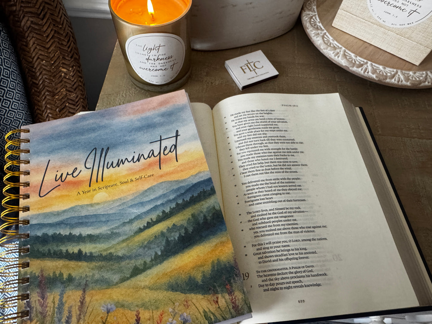 Live Illuminated: A Year in Scripture, Soul & Self-Care