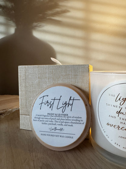 First Light | Hand-Poured 100% Soy Candle