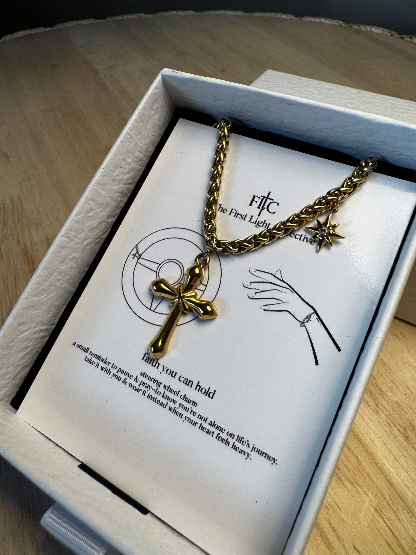 Faith You Can Hold — Steering Wheel Charm | Bracelet